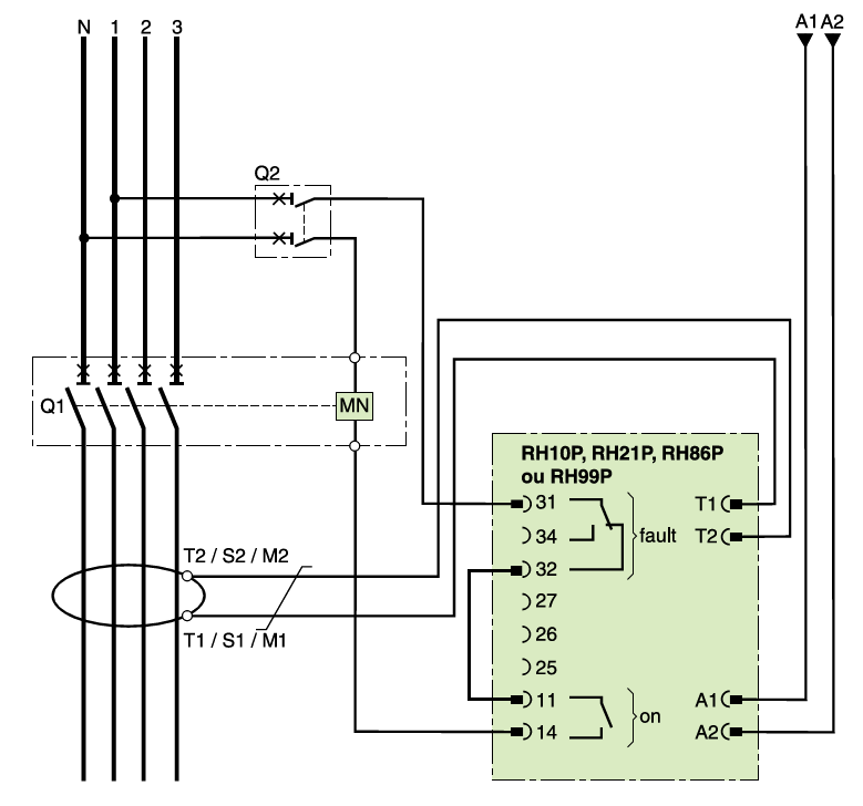 Подключение url. Реле rh10m. Схема подключения моторного привода Шнайдер. IJZ 10-001 схема подключения. Rh в схеме подключения.